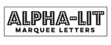 Alpha-Lit Marquee Letters